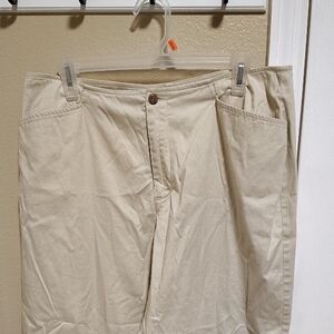 JH Collectibles Cream Chinos Relaxed Fit